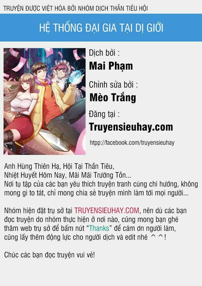 hệ thống đại gia tại dị giới chapter 5 - Trang 2