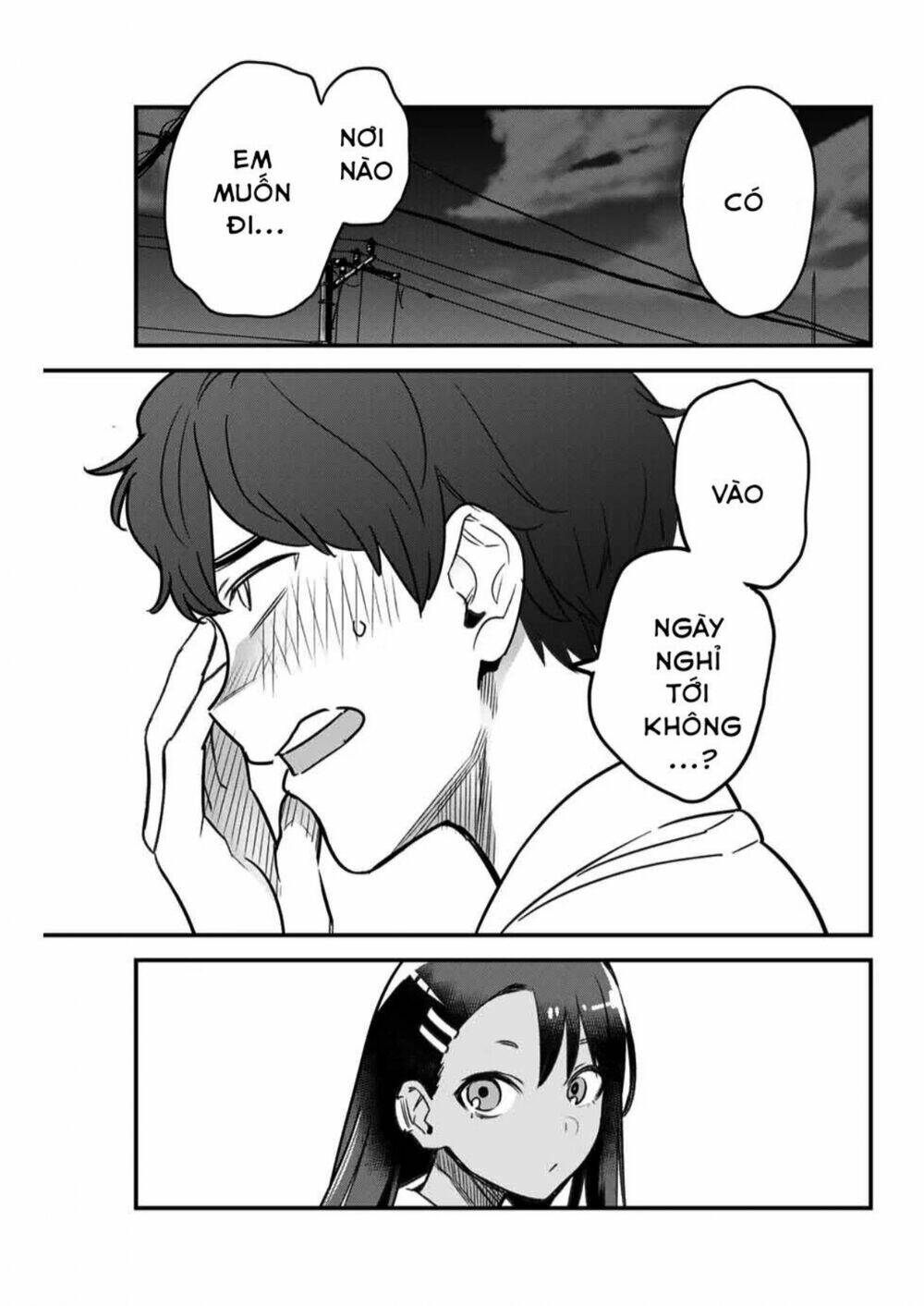 please don't bully me - nagatoro-san chapter 85: anh cảm thấy cô đơn khi không có em bên cạnh phải không, senpai? - Trang 2