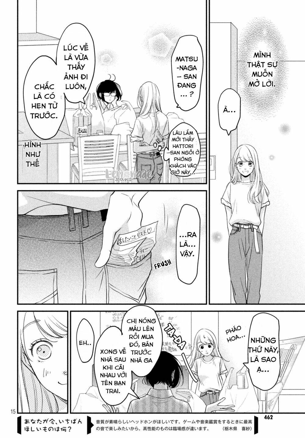 Living no Matsunaga-san Chapter 6 - Trang 2